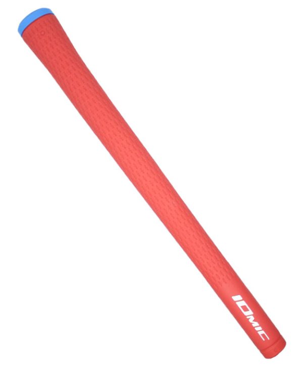 IOMIC STICKY 1.8 Golf Grip - Red & Blue