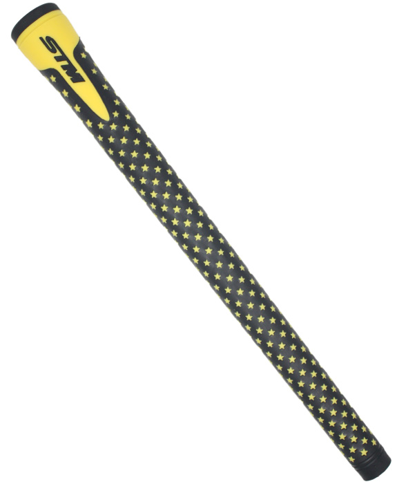 STM S-1 Series Golf Grip - Black & Yellow