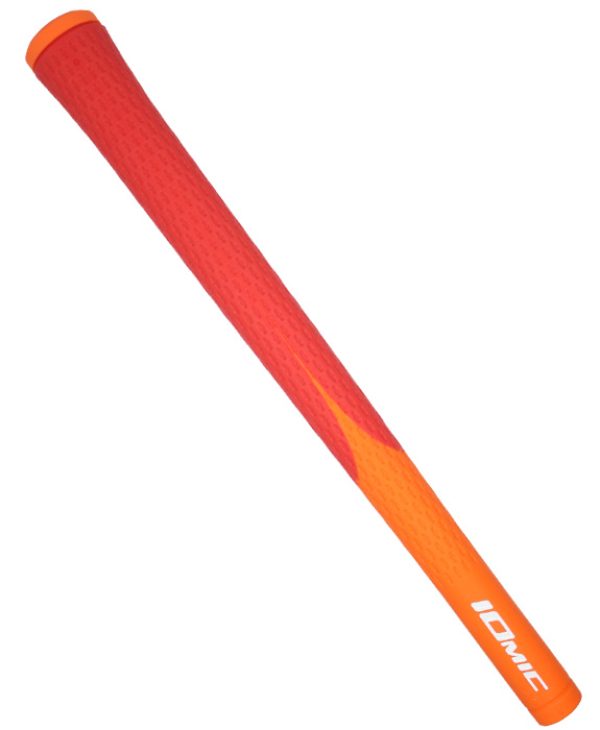 IOMIC STICKY OPUS BC 1.8 Golf Grip - Coral Red and Orange